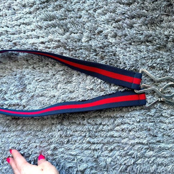 Waist belt bleu and red - Picture 4 of 6